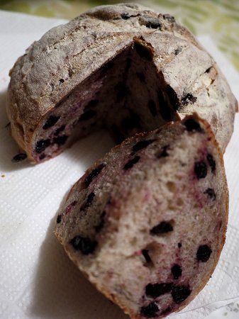 �u���[�x���[�p���Eblueberry bread