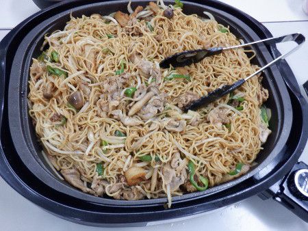 �Ă��� ��on hot plate
