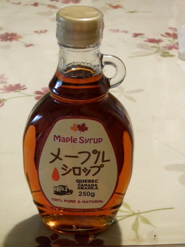 ���[�v���V���b�v�iMaple syrup�j